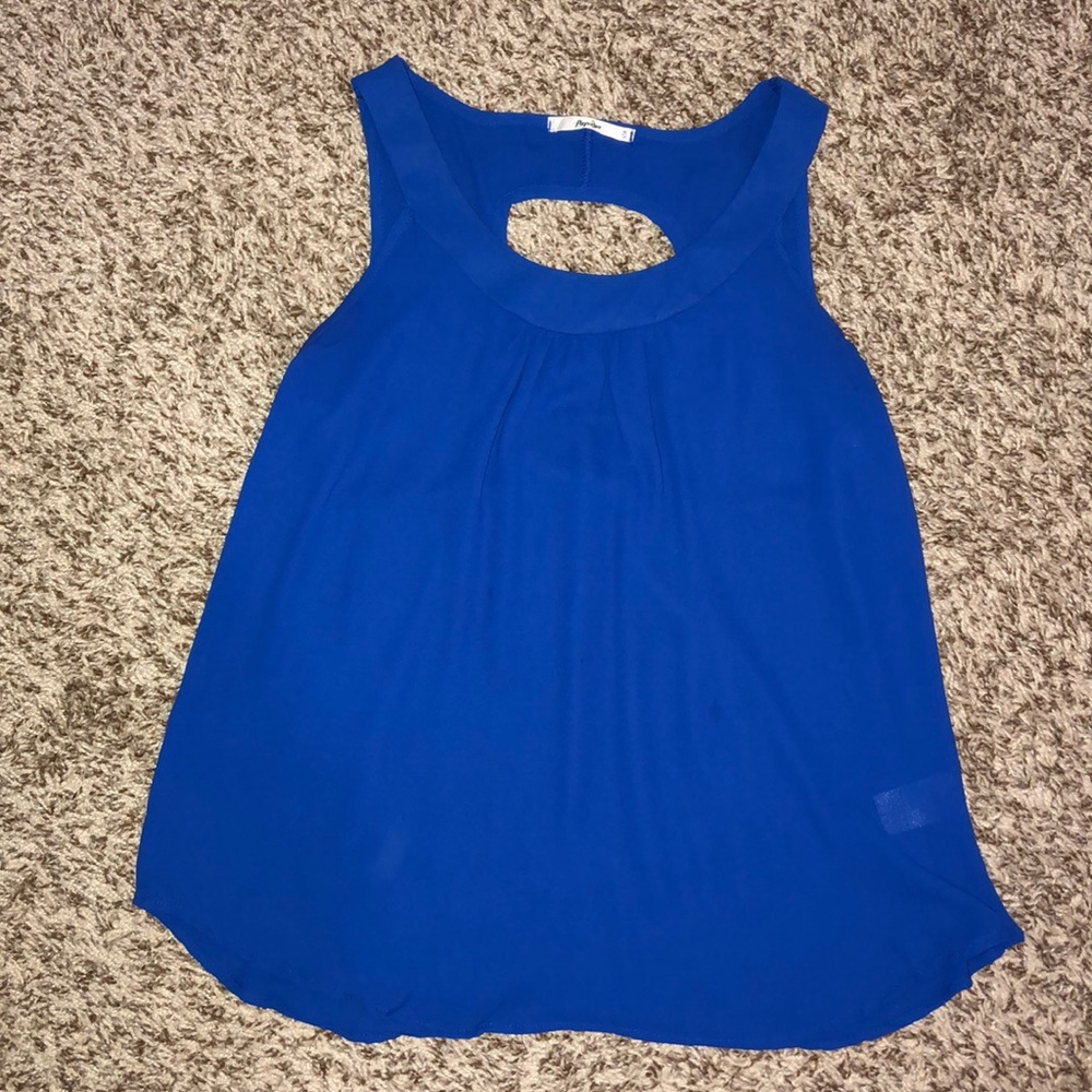 Blue top small